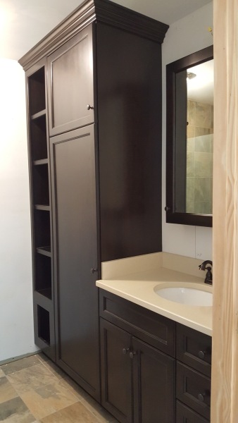 Cherry-bathroom-cabinet-and-vanity